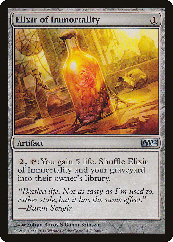 Elixir of Immortality [Magic 2012] | Deep Dive Games St. Marys