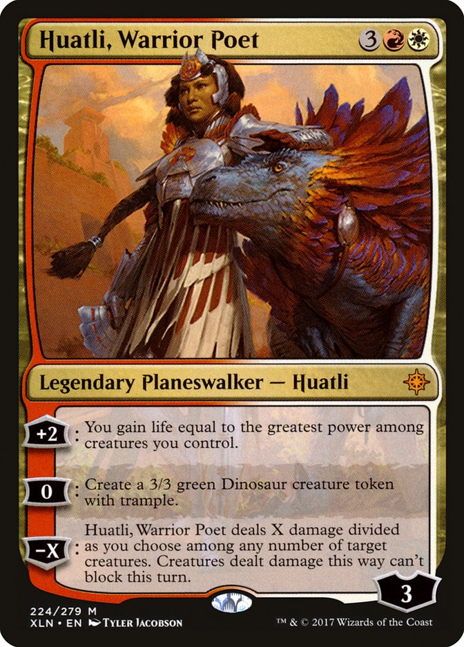 Huatli, Warrior Poet [Ixalan] | Deep Dive Games St. Marys