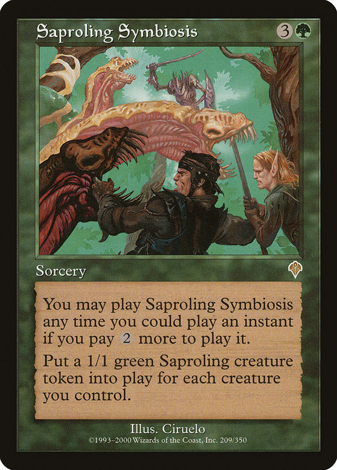 Saproling Symbiosis [Invasion] | Deep Dive Games St. Marys