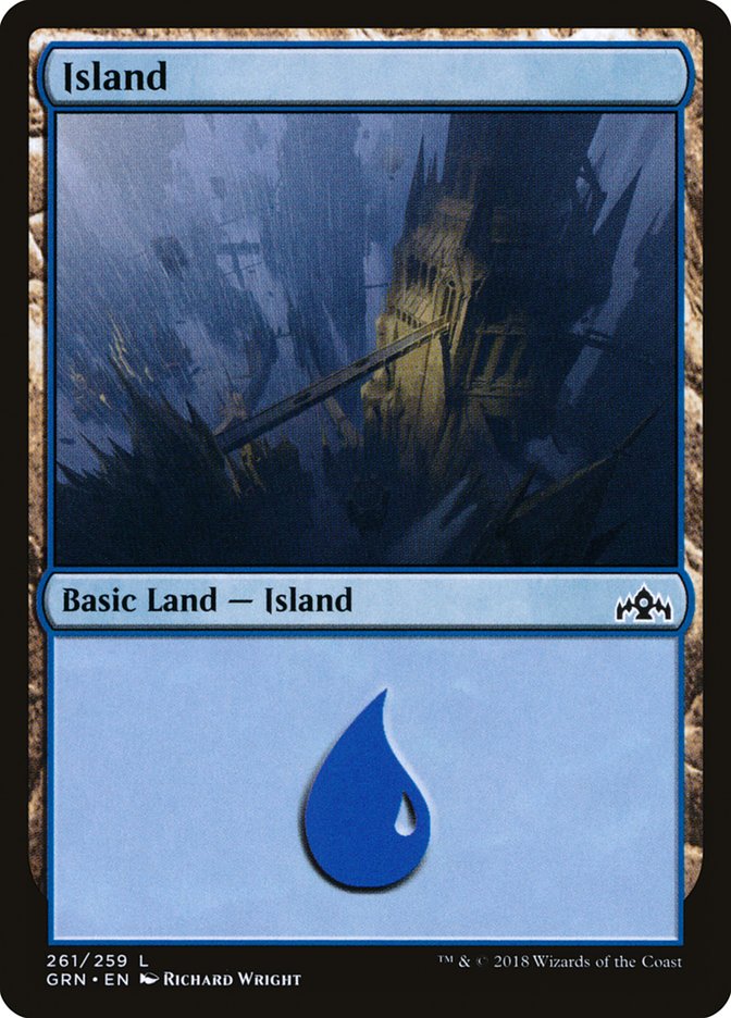 Island (261) [Guilds of Ravnica] | Deep Dive Games St. Marys