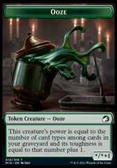 Clue // Ooze Double-Sided Token [Innistrad: Midnight Hunt Tokens] | Deep Dive Games St. Marys