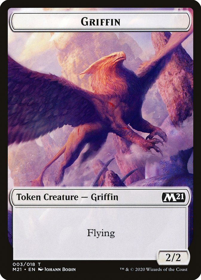 Griffin Token [Core Set 2021 Tokens] | Deep Dive Games St. Marys