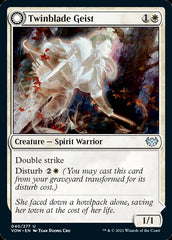 Twinblade Geist // Twinblade Invocation [Innistrad: Crimson Vow] | Deep Dive Games St. Marys