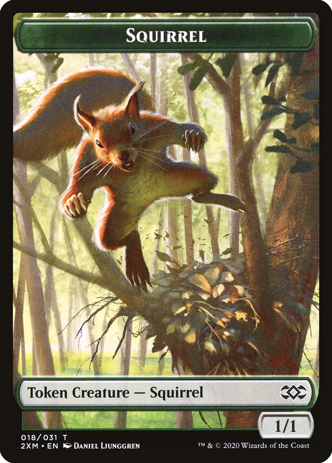 Squirrel Token [Double Masters Tokens] | Deep Dive Games St. Marys