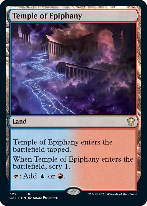 Temple of Epiphany [Commander 2021] | Deep Dive Games St. Marys