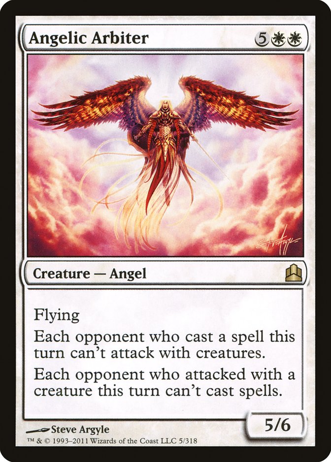 Angelic Arbiter [Commander 2011] | Deep Dive Games St. Marys