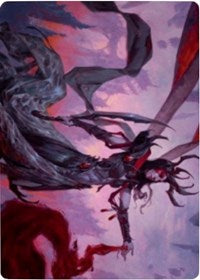 Drana, the Last Bloodchief Art Card [Zendikar Rising Art Series] | Deep Dive Games St. Marys