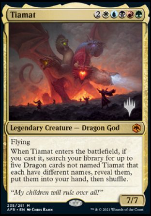 Tiamat (Promo Pack) [Dungeons & Dragons: Adventures in the Forgotten Realms Promos] | Deep Dive Games St. Marys