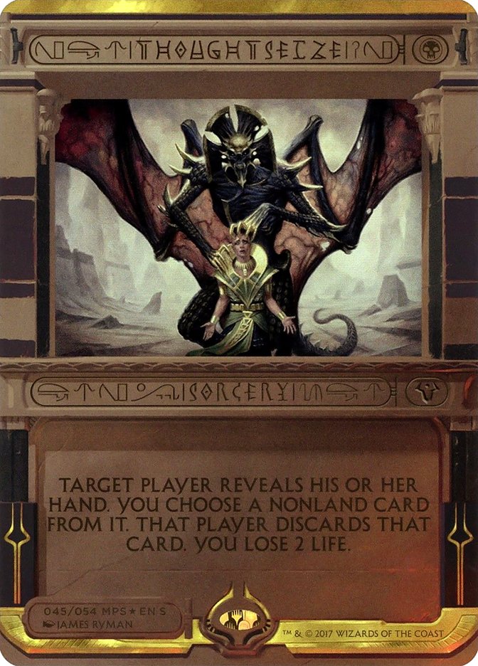 Thoughtseize (Invocation) [Amonkhet Invocations] | Deep Dive Games St. Marys