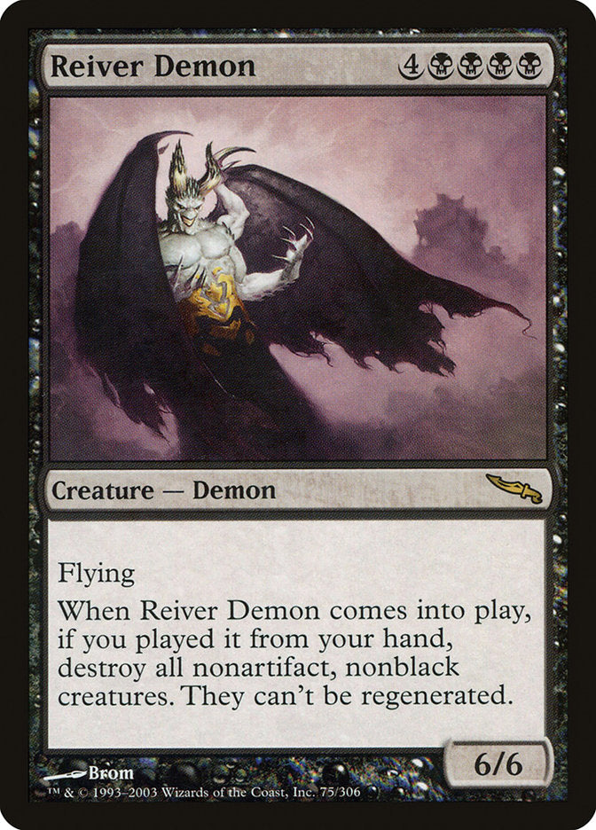 Reiver Demon [Mirrodin] | Deep Dive Games St. Marys