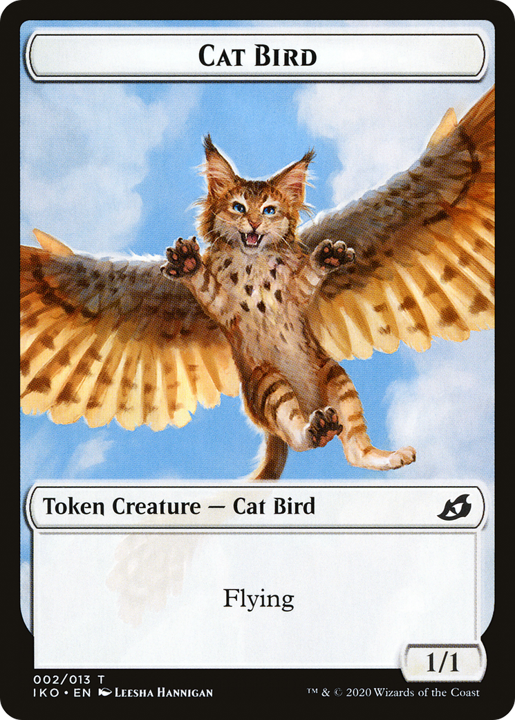 Cat Bird // Thopter Double-Sided Token [Starter Commander Decks] | Deep Dive Games St. Marys