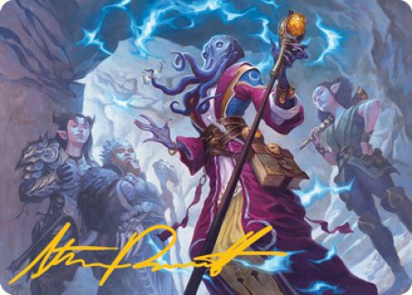 True Polymorph Art Card (Gold-Stamped Signature) [Dungeons & Dragons: Adventures in the Forgotten Realms Art Series] | Deep Dive Games St. Marys