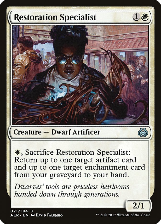 Restoration Specialist [Aether Revolt] | Deep Dive Games St. Marys