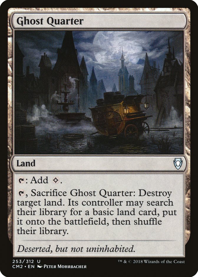 Ghost Quarter [Commander Anthology Volume II] | Deep Dive Games St. Marys