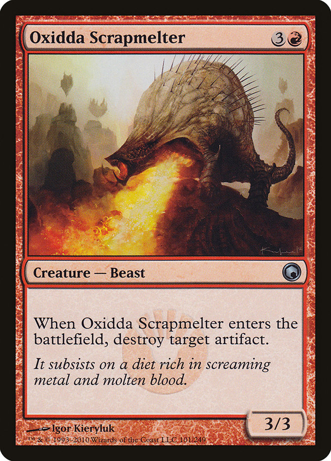 Oxidda Scrapmelter [Scars of Mirrodin] | Deep Dive Games St. Marys