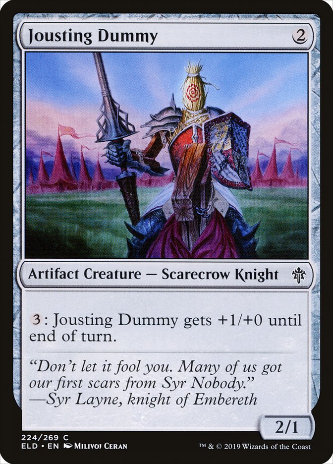 Jousting Dummy [Throne of Eldraine] | Deep Dive Games St. Marys