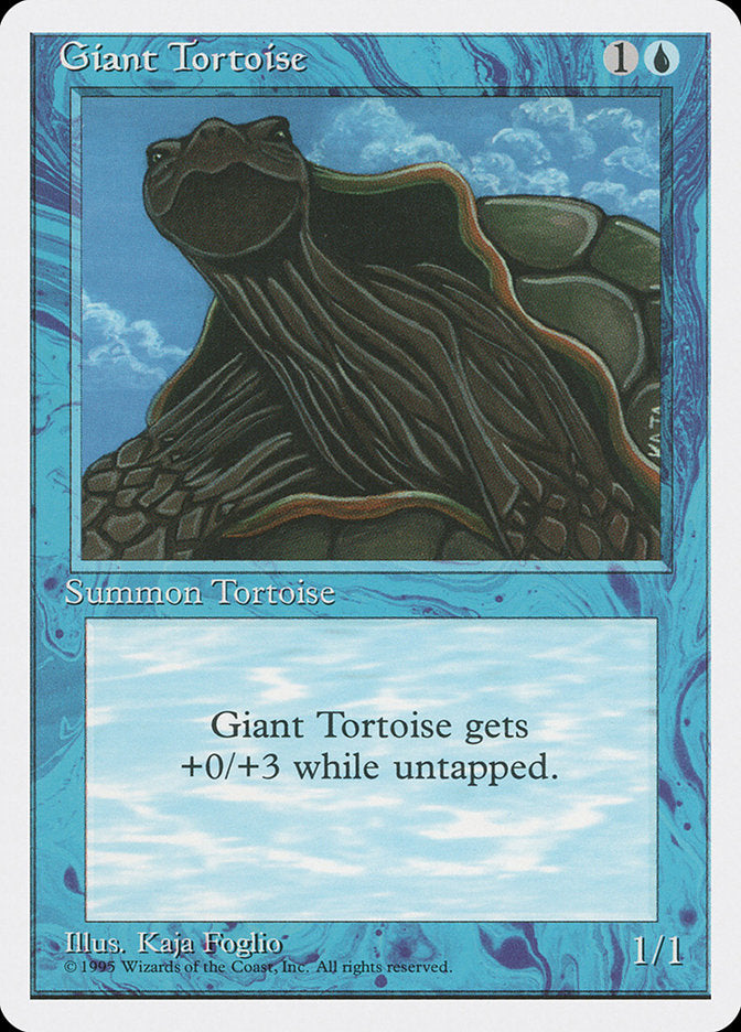 Giant Tortoise [Fourth Edition] | Deep Dive Games St. Marys