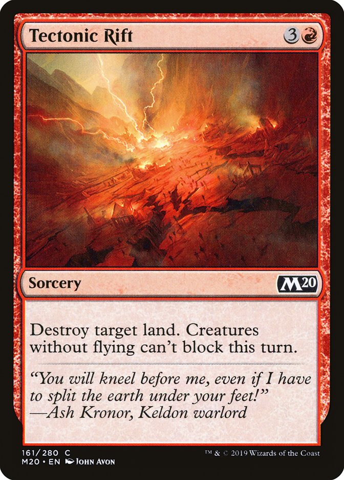 Tectonic Rift [Core Set 2020] | Deep Dive Games St. Marys