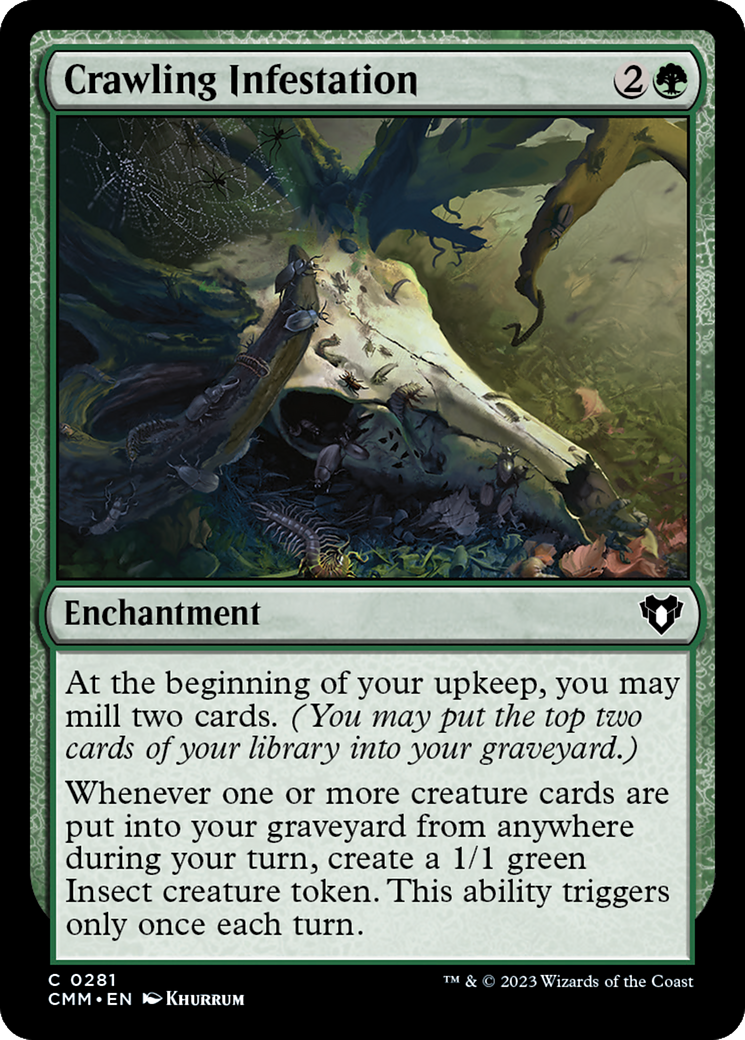 Crawling Infestation [Commander Masters] | Deep Dive Games St. Marys