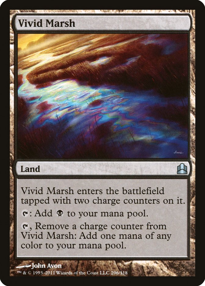 Vivid Marsh [Commander 2011] | Deep Dive Games St. Marys