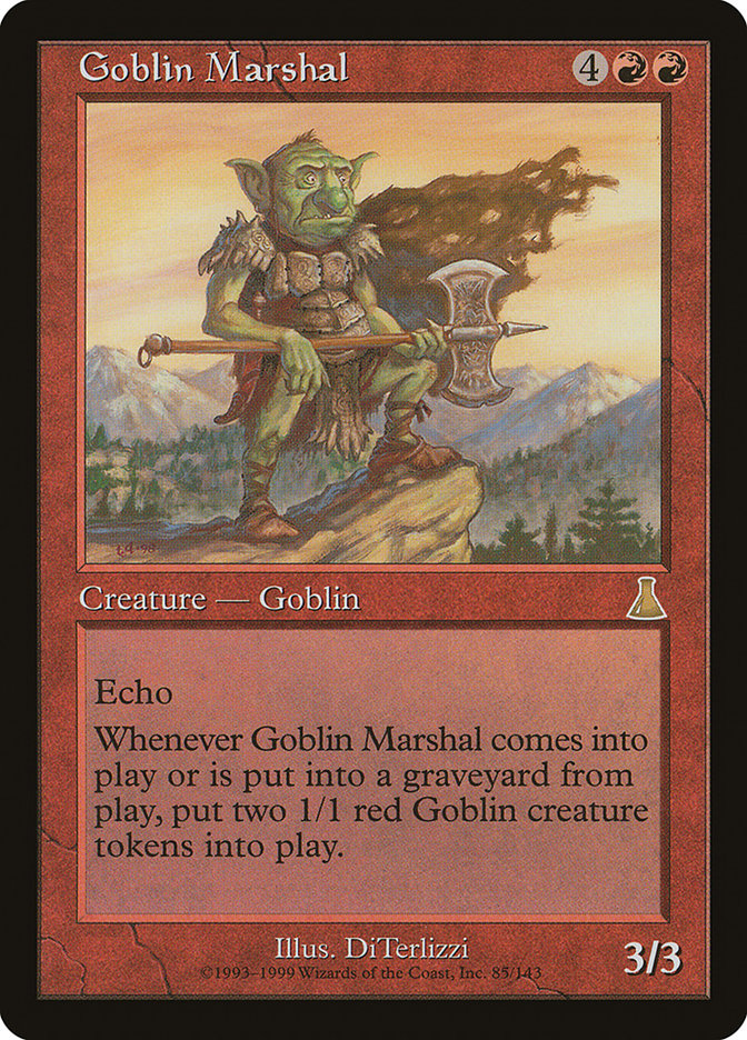 Goblin Marshal [Urza's Destiny] | Deep Dive Games St. Marys