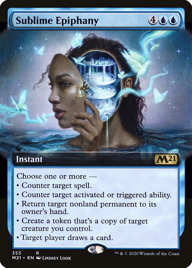 Sublime Epiphany (Extended Art) [Core Set 2021] | Deep Dive Games St. Marys