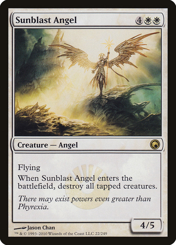 Sunblast Angel [Scars of Mirrodin] | Deep Dive Games St. Marys