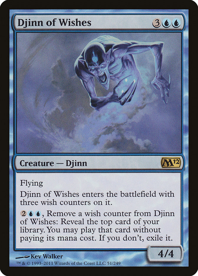 Djinn of Wishes [Magic 2012] | Deep Dive Games St. Marys