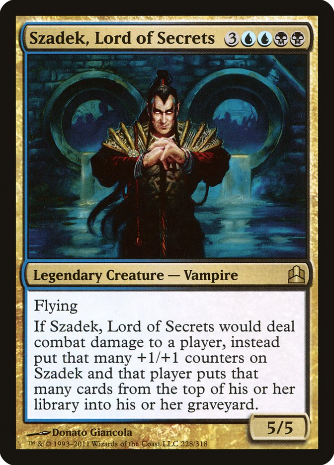 Szadek, Lord of Secrets [Commander 2011] | Deep Dive Games St. Marys