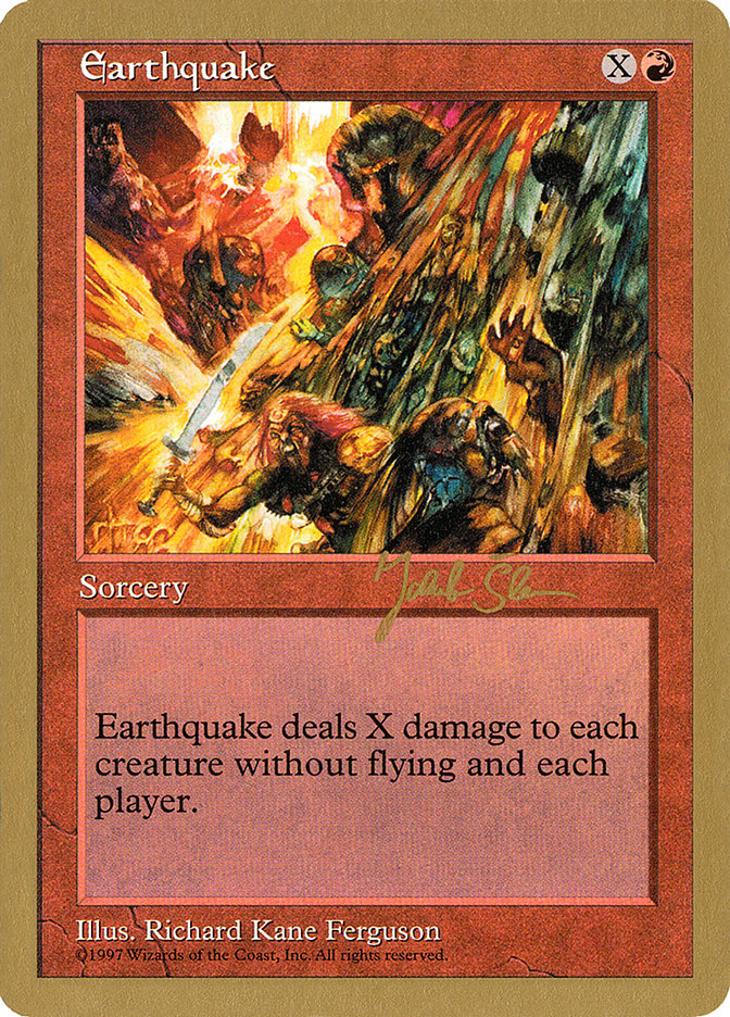 Earthquake (Jakub Slemr) [World Championship Decks 1997] | Deep Dive Games St. Marys