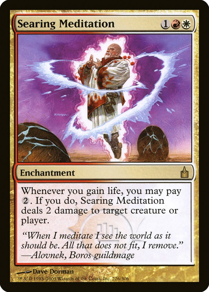 Searing Meditation [Ravnica: City of Guilds] | Deep Dive Games St. Marys
