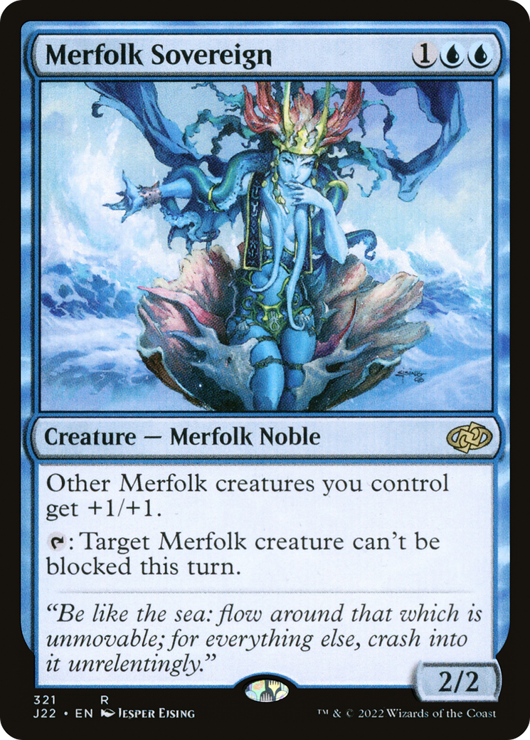 Merfolk Sovereign [Jumpstart 2022] | Deep Dive Games St. Marys