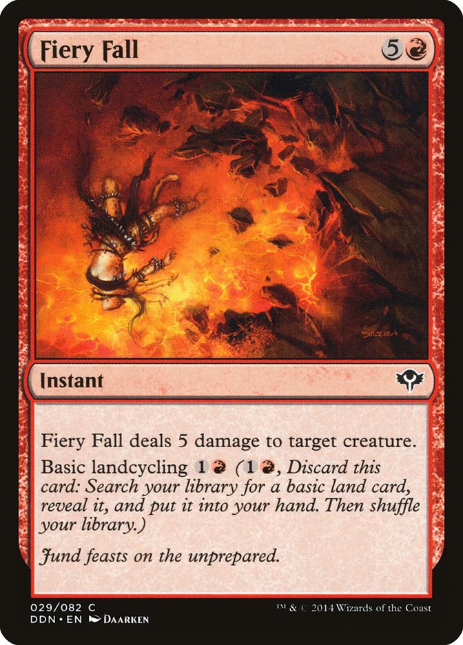 Fiery Fall [Duel Decks: Speed vs. Cunning] | Deep Dive Games St. Marys