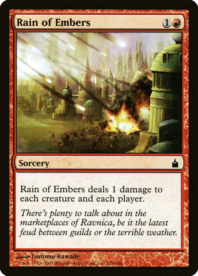 Rain of Embers [Ravnica: City of Guilds] | Deep Dive Games St. Marys