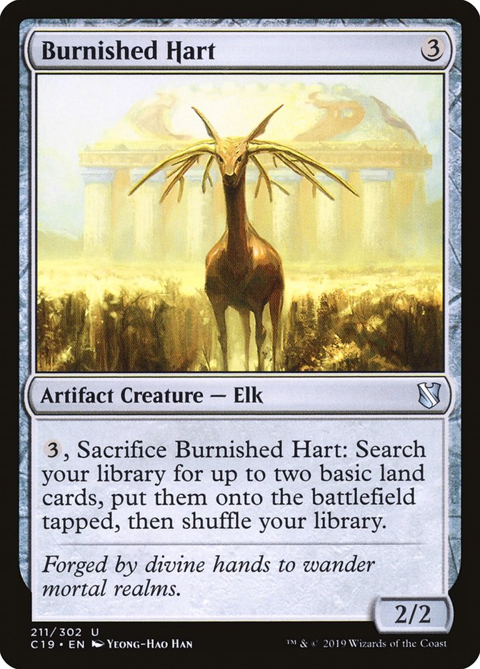 Burnished Hart [Commander 2019] | Deep Dive Games St. Marys