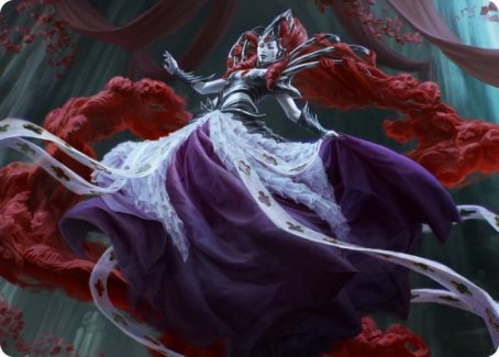 Olivia, Crimson Bride Art Card [Innistrad: Crimson Vow Art Series] | Deep Dive Games St. Marys