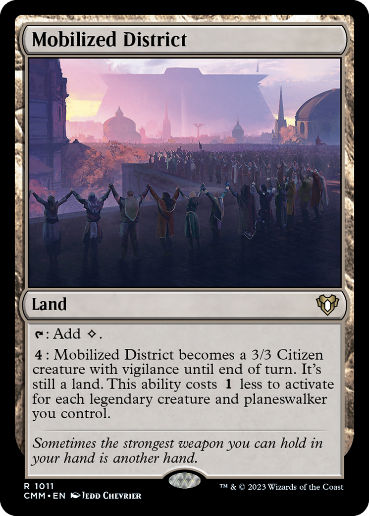 Mobilized District [Commander Masters] | Deep Dive Games St. Marys