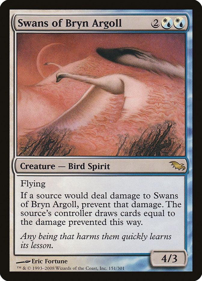 Swans of Bryn Argoll [Shadowmoor] | Deep Dive Games St. Marys