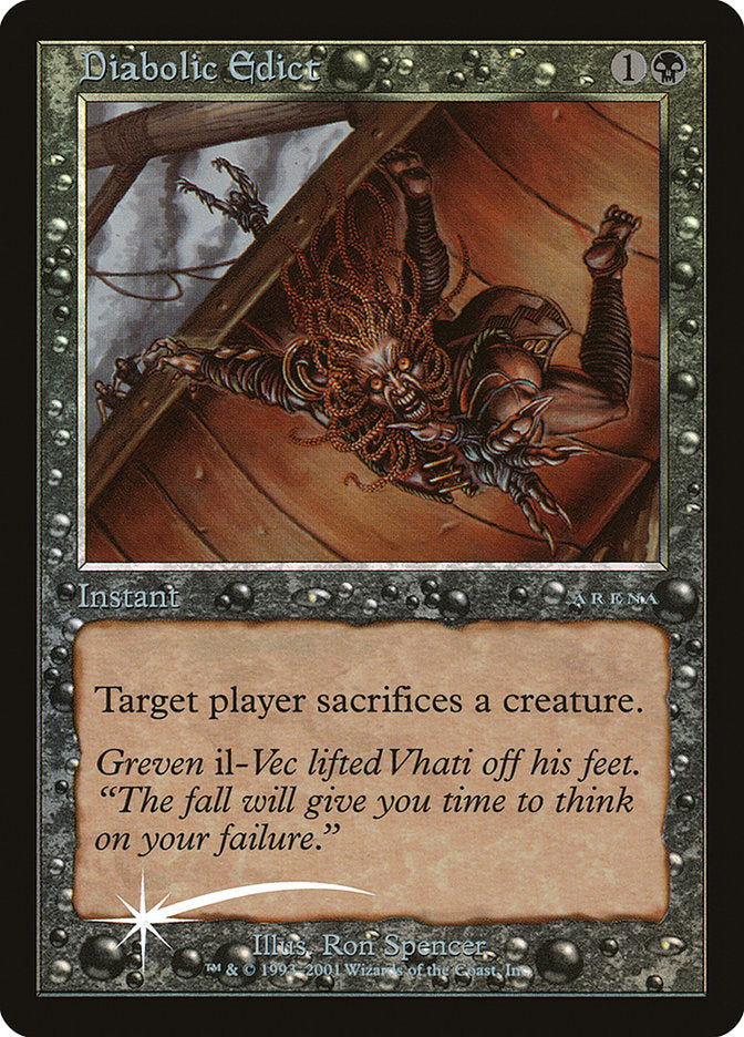 Diabolic Edict [Arena League 2001] | Deep Dive Games St. Marys