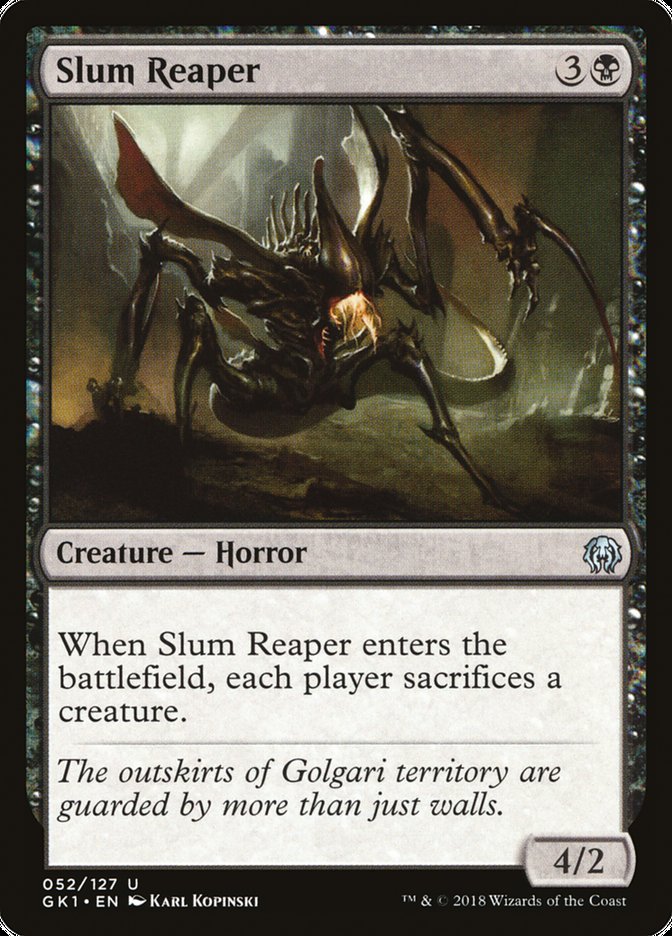 Slum Reaper [Guilds of Ravnica Guild Kit] | Deep Dive Games St. Marys