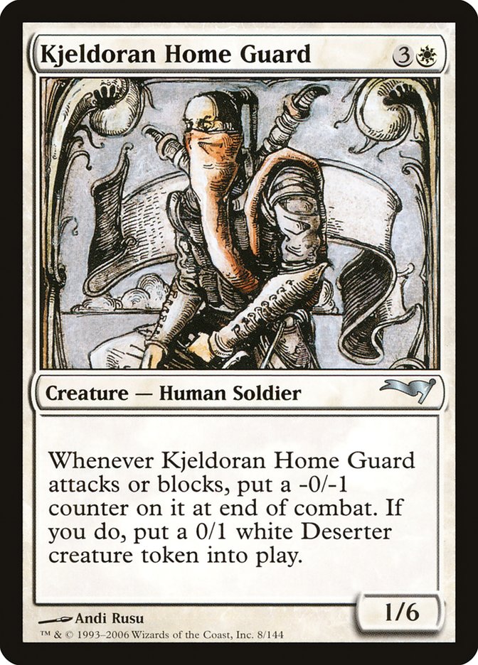 Kjeldoran Home Guard [Coldsnap Theme Decks] | Deep Dive Games St. Marys