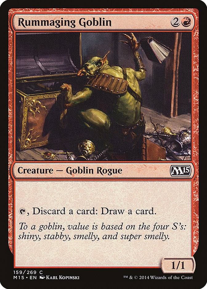 Rummaging Goblin [Magic 2015] | Deep Dive Games St. Marys