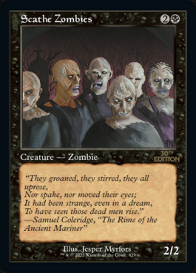 Scathe Zombies (Retro) [30th Anniversary Edition] | Deep Dive Games St. Marys