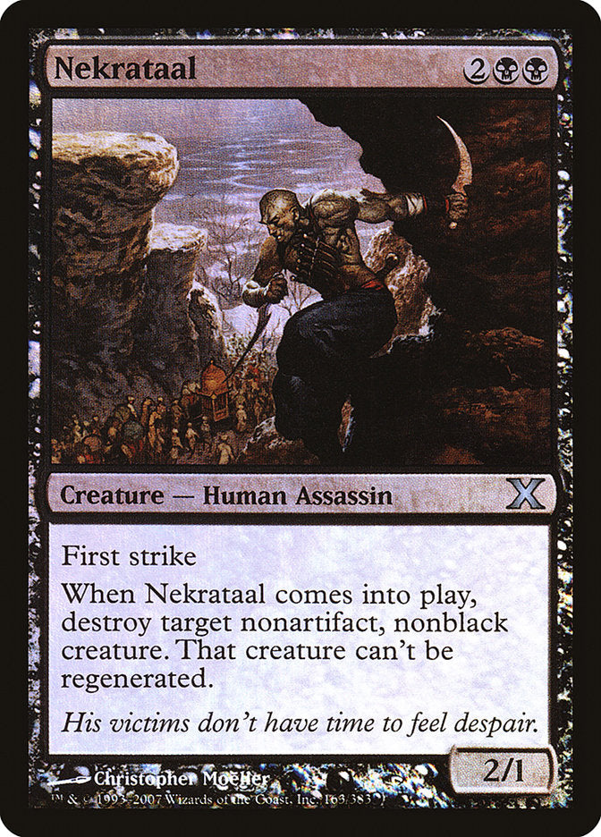 Nekrataal (Premium Foil) [Tenth Edition] | Deep Dive Games St. Marys