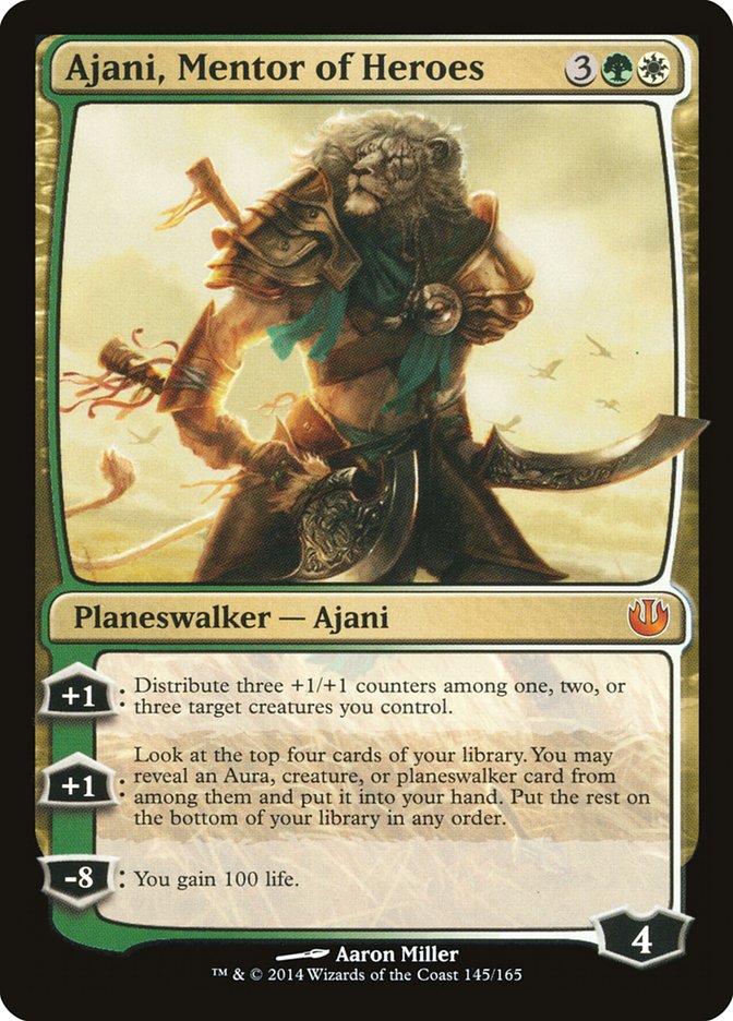 Ajani, Mentor of Heroes [Journey into Nyx] | Deep Dive Games St. Marys