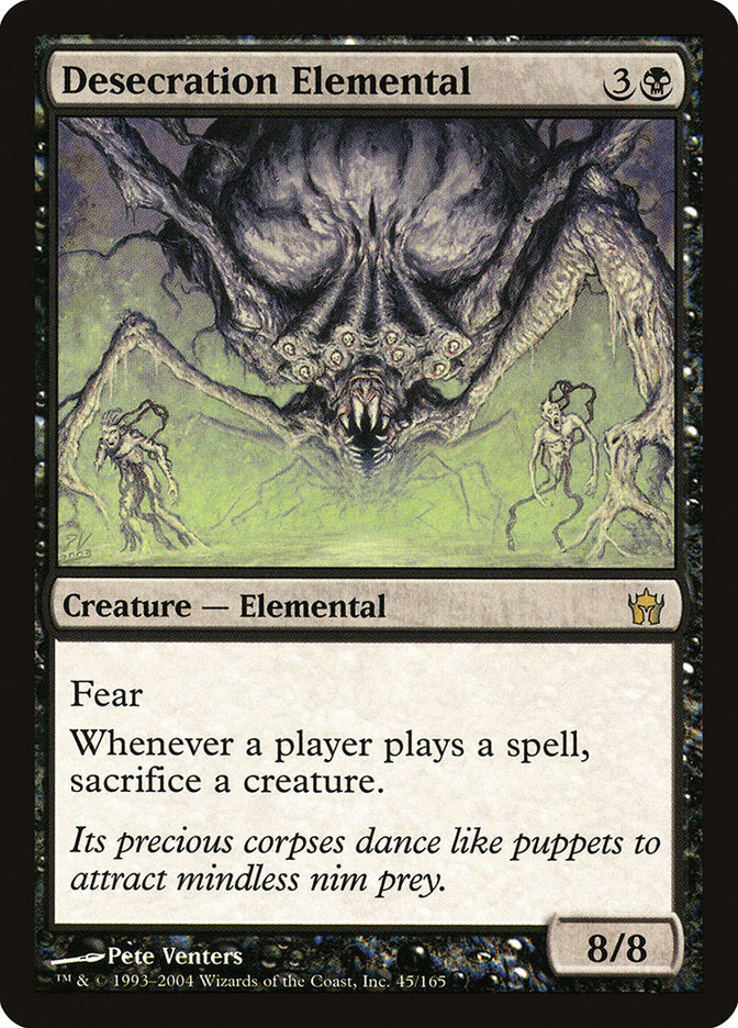 Desecration Elemental [Fifth Dawn] | Deep Dive Games St. Marys