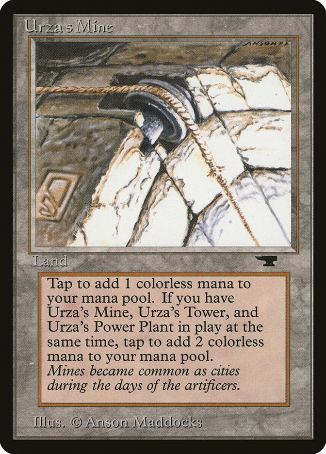 Urza's Mine (Pulley Embedded in Stone) [Antiquities] | Deep Dive Games St. Marys