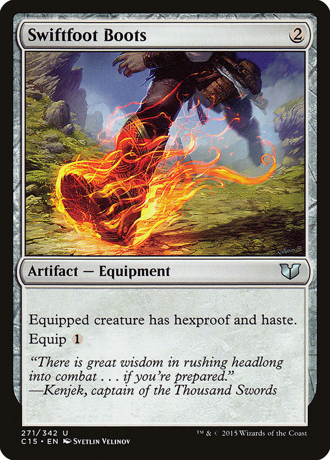 Swiftfoot Boots [Commander 2015] | Deep Dive Games St. Marys