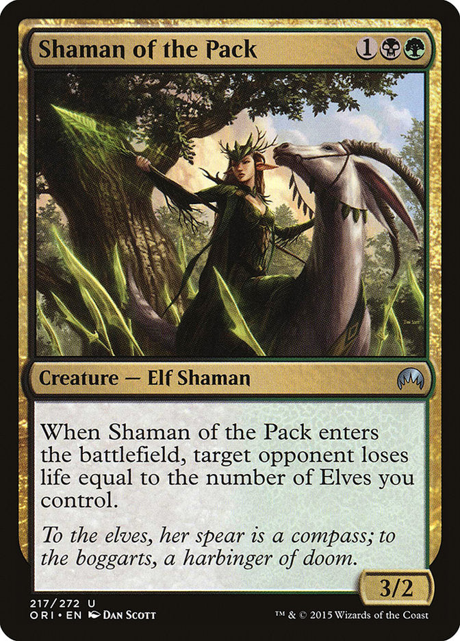 Shaman of the Pack [Magic Origins] | Deep Dive Games St. Marys