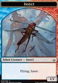 Insect // Warrior Double-Sided Token [Hour of Devastation Tokens] | Deep Dive Games St. Marys